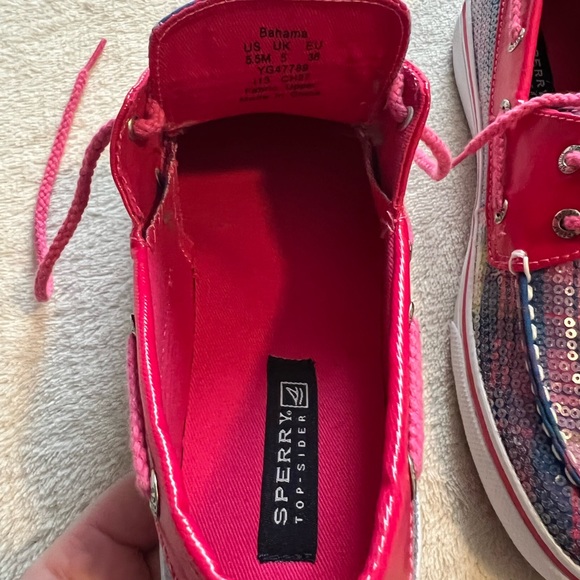 Sperry Top Sider size 5.5 kids/ 7 womens shoes - Picture 3 of 3